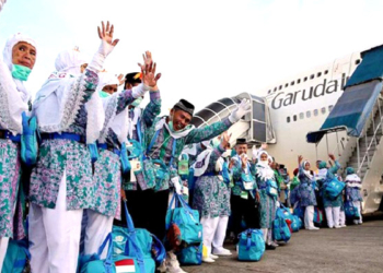 Jamaah Haji asal Indonesia yang akan menunai kewajibannya menunaikan ibadah haji. (Foto: Istimewa)