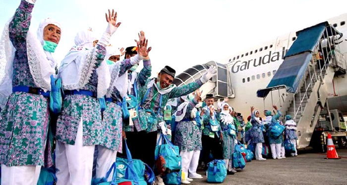 Jamaah Haji asal Indonesia yang akan menunai kewajibannya menunaikan ibadah haji. (Foto: Istimewa)