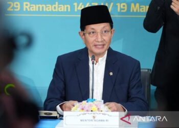 Menag tegaskan ruang digital perlu fondasi agama dan etika. - news berita dari antara