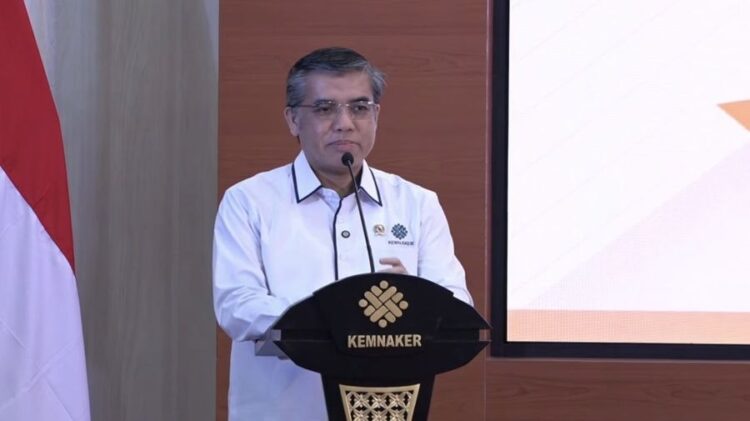 Menteri Ketenagakerjaan Yassierli
